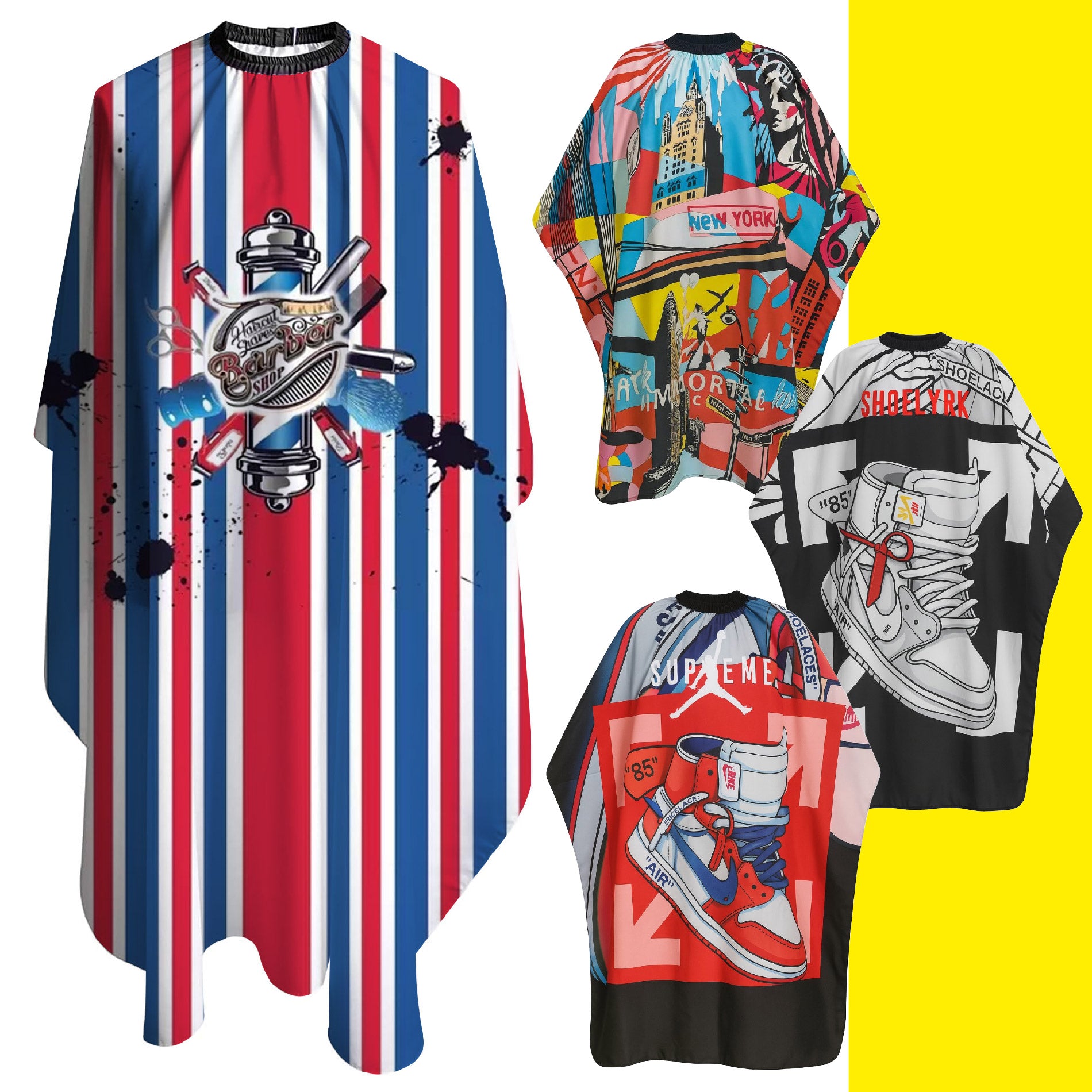 CAPA BARBERIA PELUQUERIA IMPERMEABLE