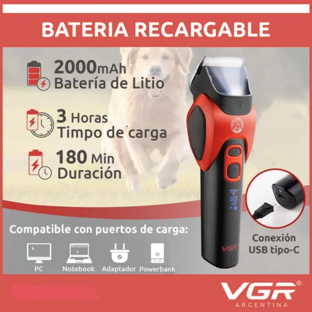 Maquina Peluquera Canina Vgr V-208